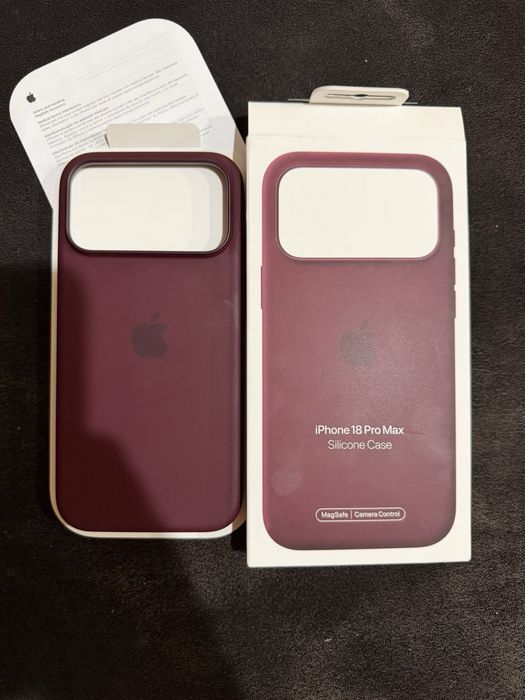 Оригинален кейс 18 pro max burgundy