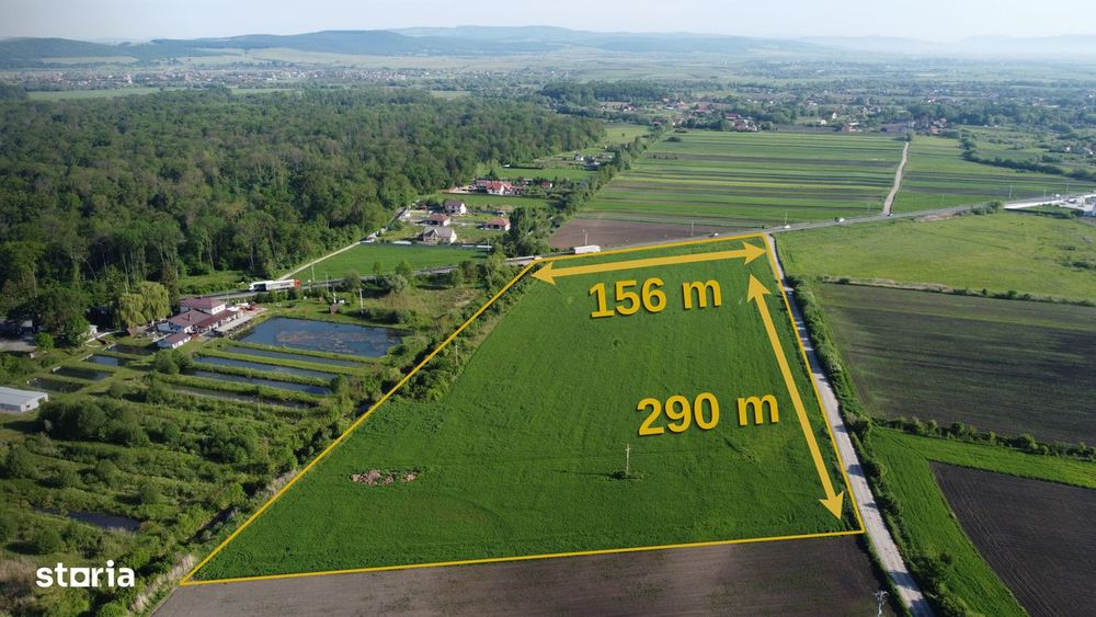 Teren 45.000 Mp | Puz Aprobat | 156 M Direct Dn11 | Prejmer - Brasov