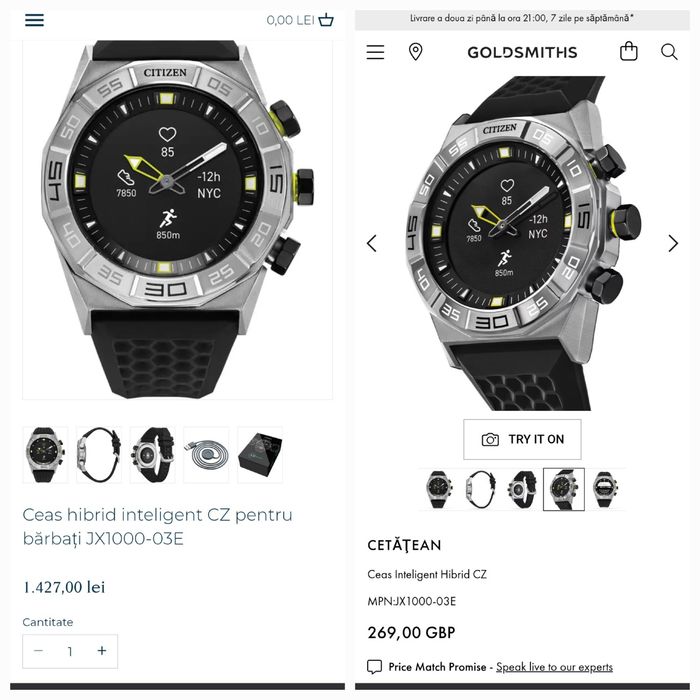 Citizen Hibrid la curie