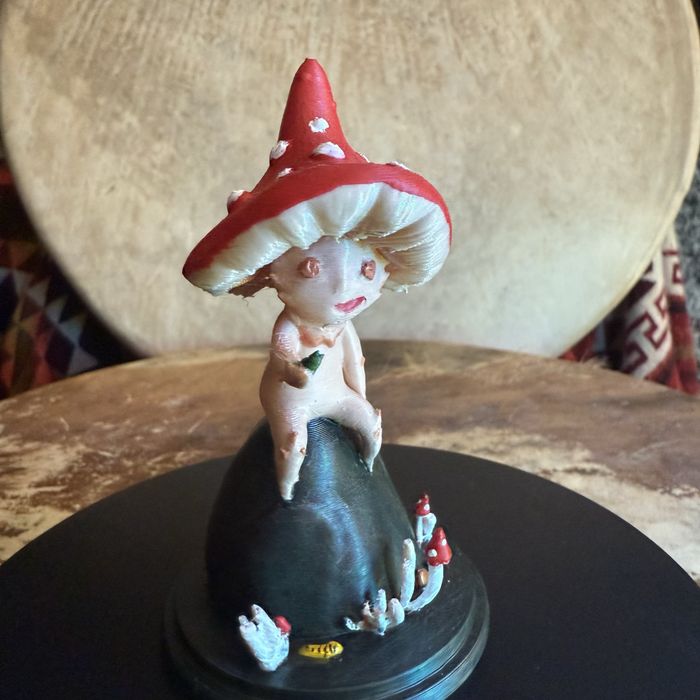 Гъбен Дух Пазител – Ръчна изработка, Активиран в ритуал