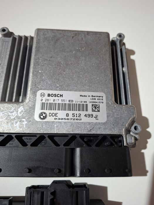 Kit Pornire Complet BMW E88 E82 E87 E90 Motor 2.0d N47 ECU + CAS3 + Cheie