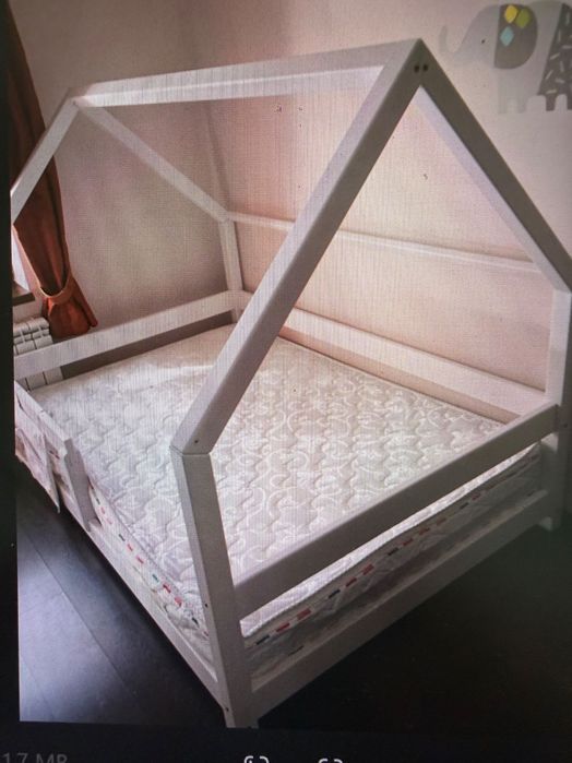 Pat casuta la pachet cu dulap ikea