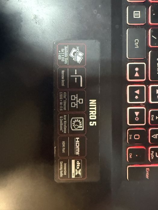 Laptop Acer Nitro 5 AN517 52