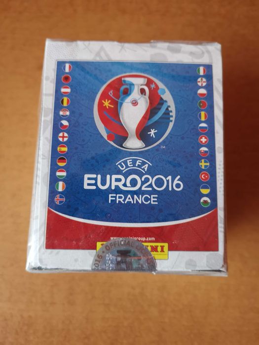 Cutia cu 50 de pliculețe Panini UEFA EURO 2016