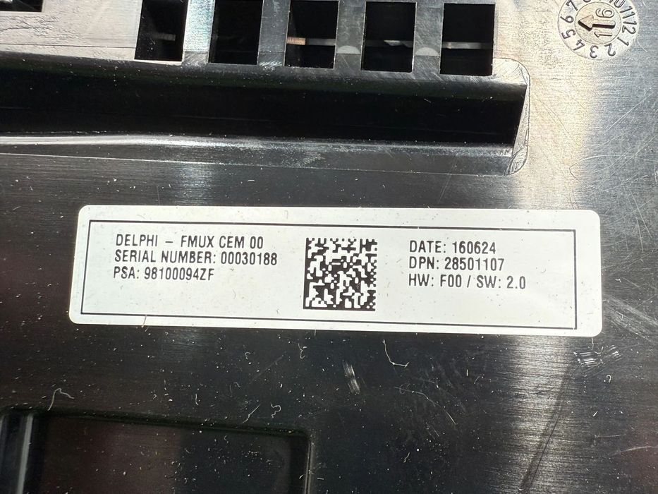 PANOU COMANDA CITROEN DS DS4 II 1.6 DIESEL 2017 COD OEM 98100094ZF 2015-2019