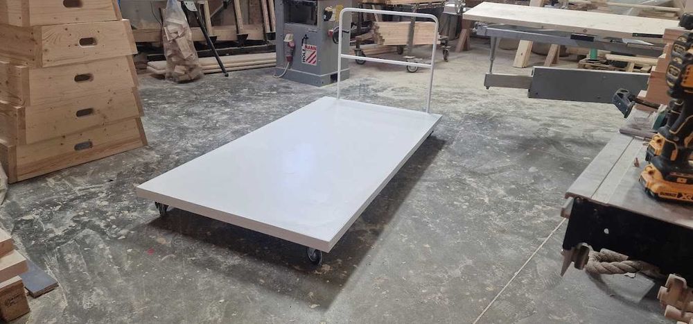 Cărucior Transport Saltele Gimnastică – Platformă 200x100 cm, CRTS1010