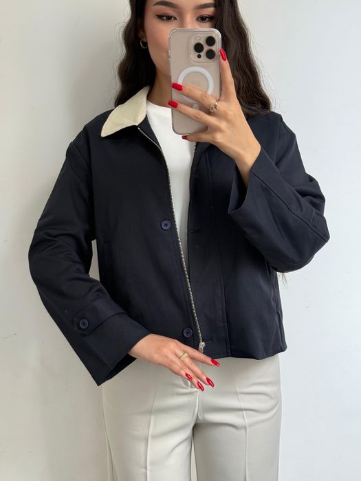 Тренч укороченый