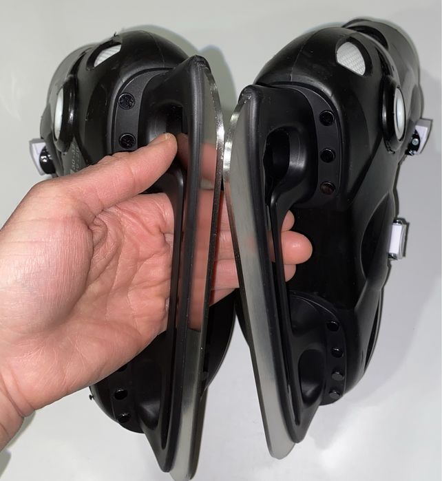 Patine Oxelo Negre, mărime reglabilă 30-32