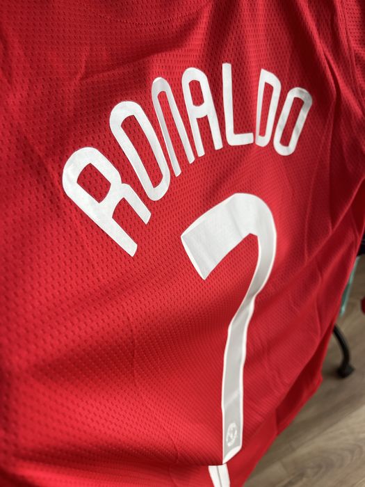 Tricou de fotbal Bluza Nike Manchester United Ronaldo 7 CR7 marime L