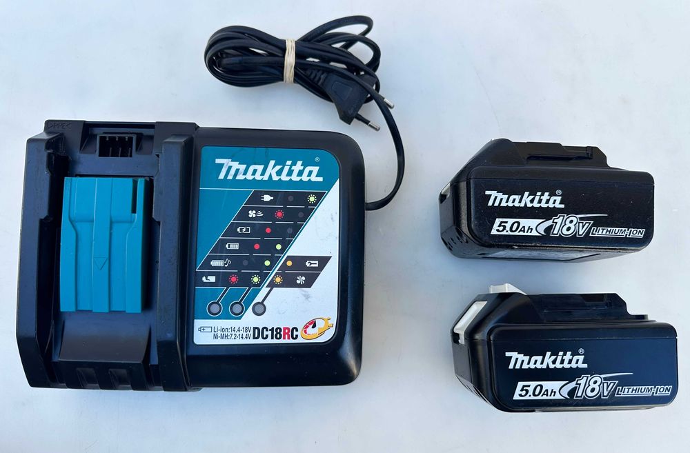 Makita DHS900 - Безчетков мощен ръчен циркуляр 2x18V 5.0Ah като нов!