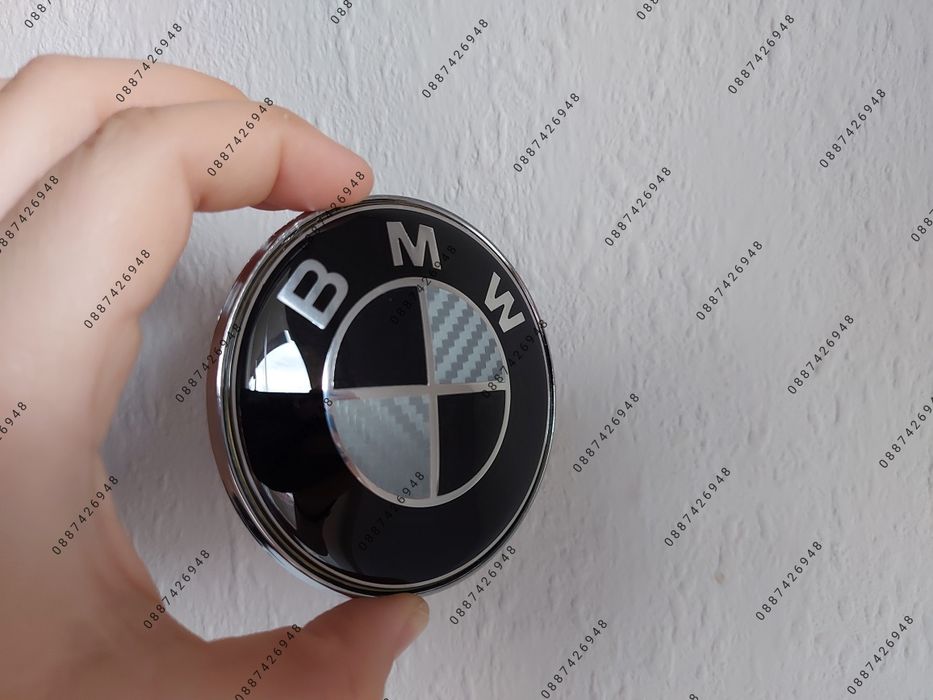 Карбонови емблеми 7 части за Бмв е36 е39 е46 е60 е61 е90 е91 Bmw X5