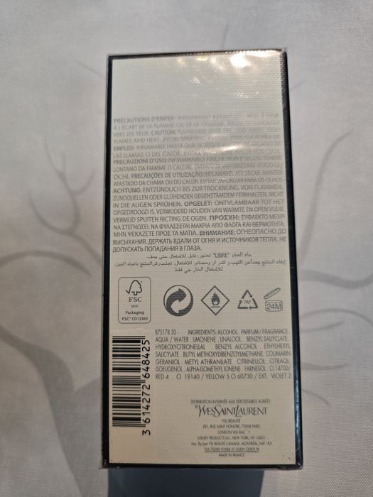 Promotie: Yves Saint Laurent - Libre 90ml edp