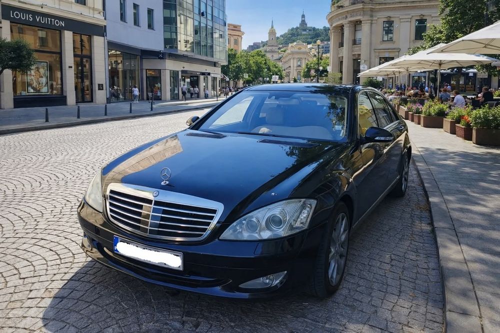 Mercedes S500 Long Distronic 4Matic  нова газова