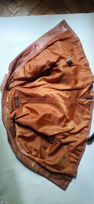 Geaca piele Montgomery stare excelenta mar. L XL