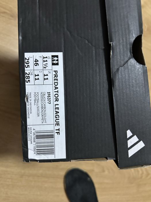 Сороконожки adidas predator league tf