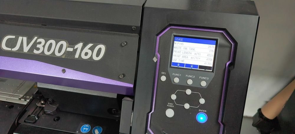 Mimaki CJV300-160 Еко-солвентен принтер с кътър