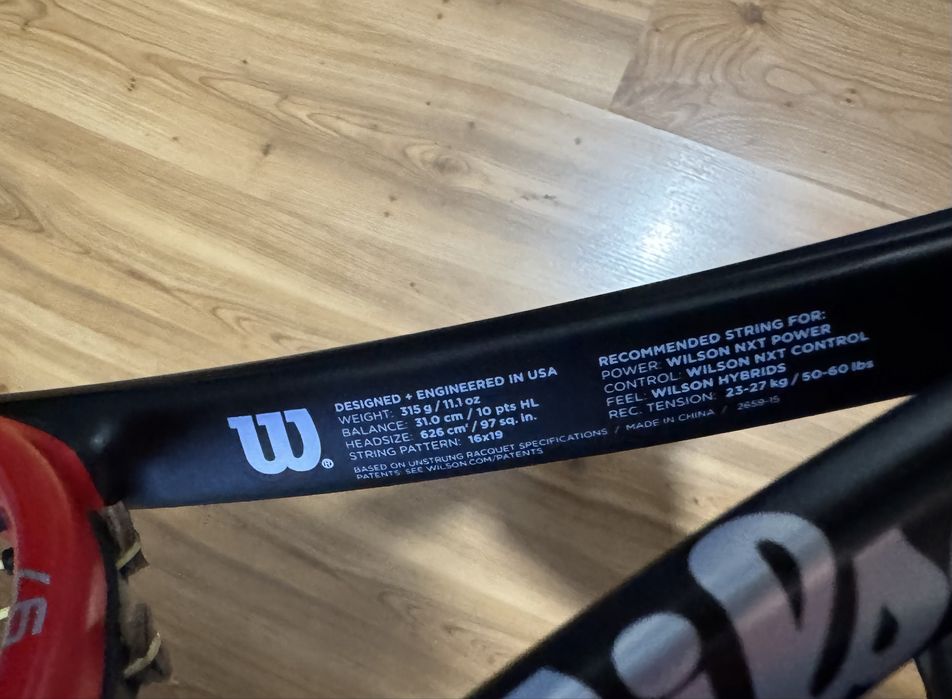 Wilson pro staff 97 v10