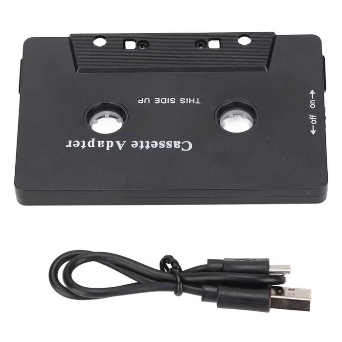 Adaptor Bluetooth pentru Casetă pentru Stereo Auto, Audio Wireless – Negru