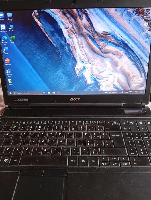 15.6' Acer TravelMate Core i5-560M/4GB DDR3/320GB/lntel HD/ Windows 10