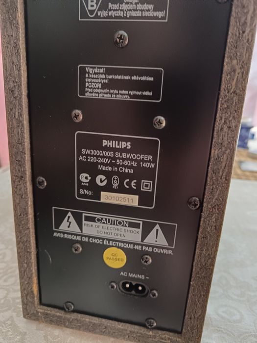 Subwoofer activ Philips