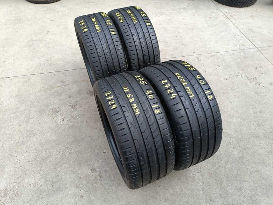 Set 4 anvelope vara 245 45 18 cu 275 40 18 Continental PremiumContact 7 dot 2724