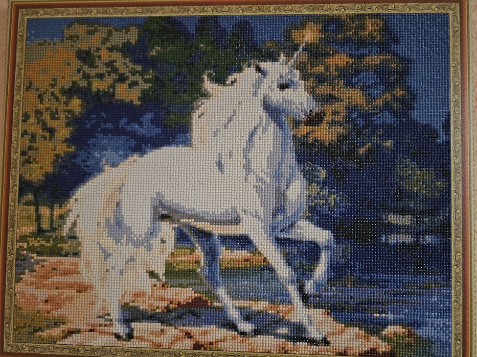 Картины  - подарок  к Новому году!    Алмазная мозаика.