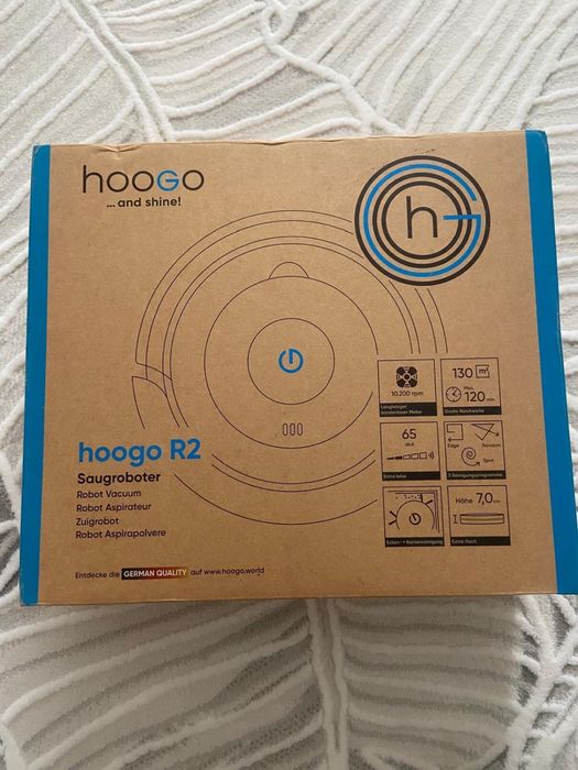 Aspirator Robot Vacuum Hoogo R2