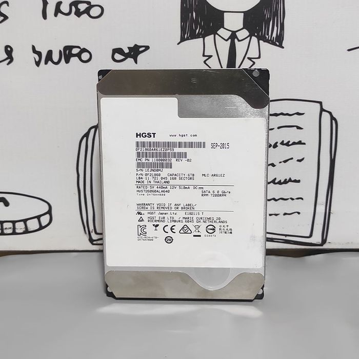 6 tb тб HDD HGST hard xard жёсткий диск 3.5