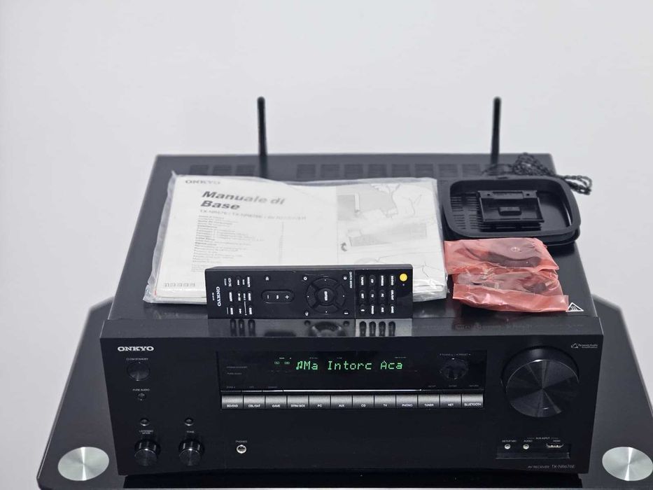 Receiver 7.2 Onkyo TX-NR676E Bluetooth/Wi-fi/Airplay/Spotify