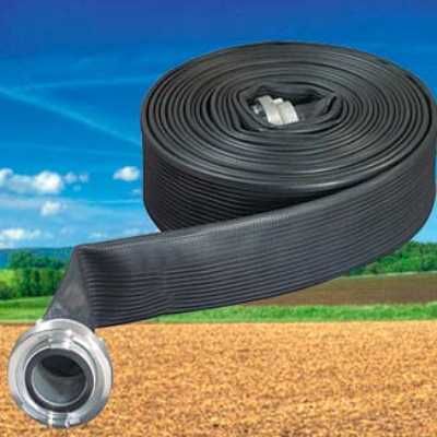 Усилен Гумиран Плосък маркуч за тежък режим на работа AGRO WR - 17 bar