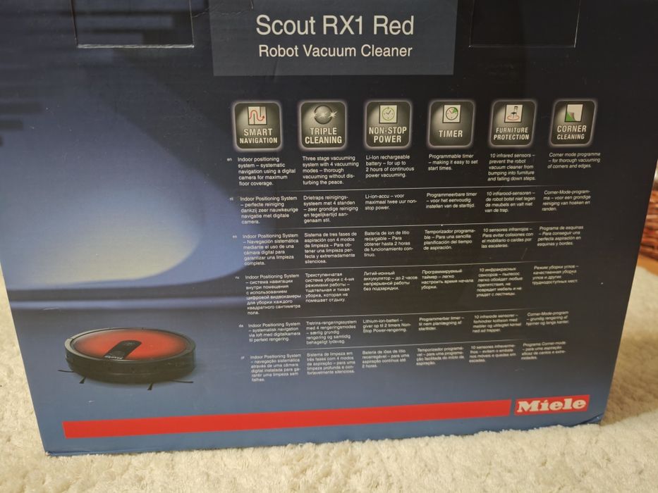 Miele Scout RX1 red
