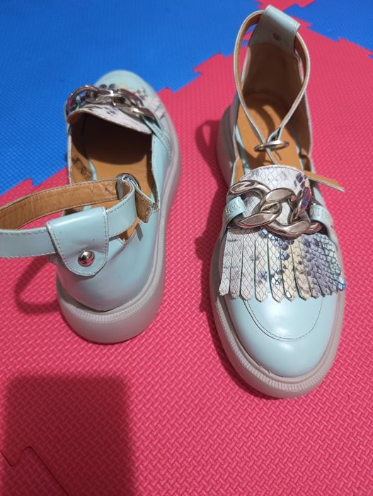 Pantofi piele Leofex