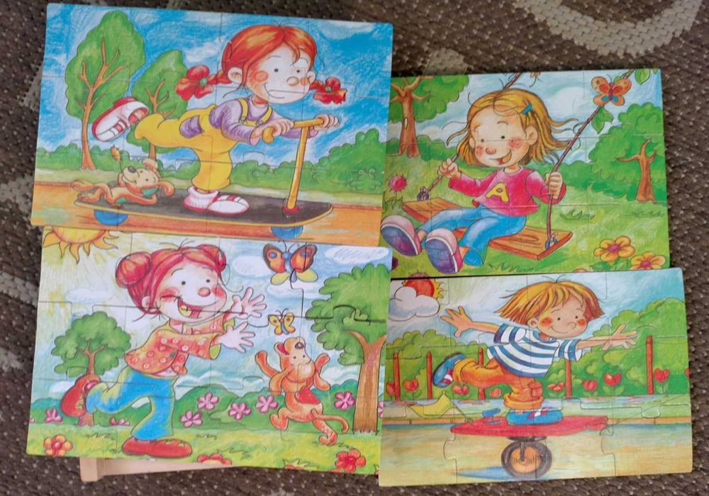 Jucarii, 0,5-5 ani (puzzle, tren, cuburi, constuit)