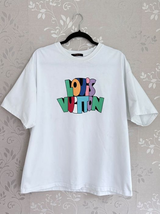 Louis Vuitton T-Shirt Colorful Logo