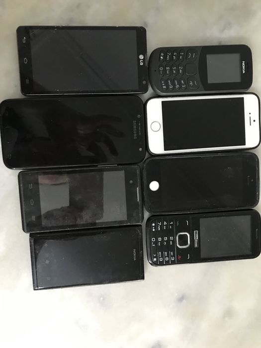 Telefoane pentru piese iphone, samsung, lg, nokia