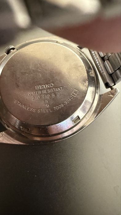 Seiko 5 automatic cadran negru rar