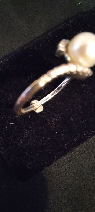 Inel dama cu perla 18k