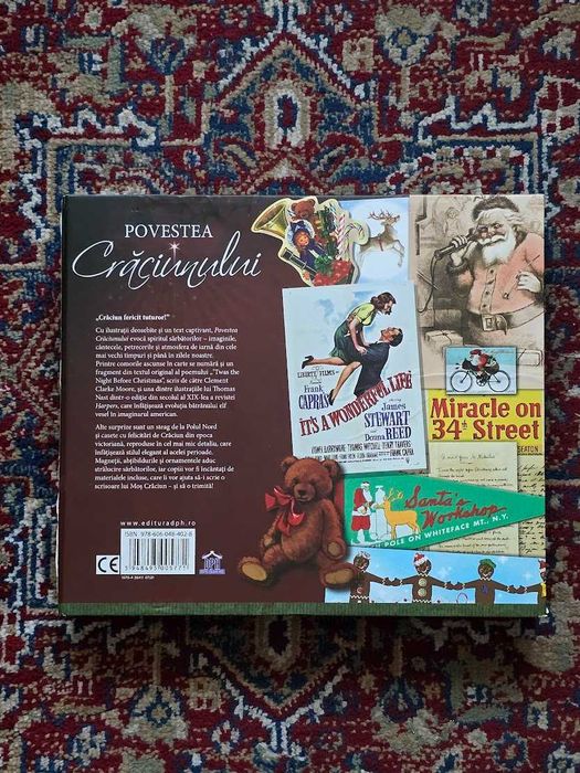 Povestea Craciunului - carte ilustrata in limba romana - cadou ideal