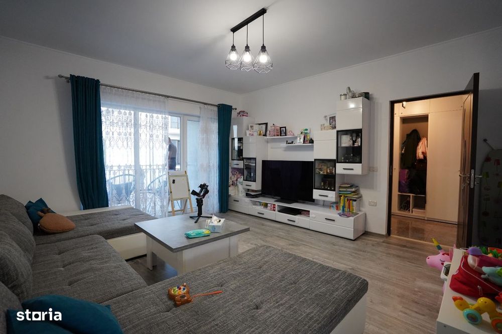 Apartament 2 camere decomandat,55mp utili,Terasă 12 mp
