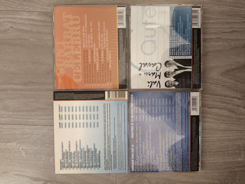 Vand 4 cd uri cu Vali Vijelie manele