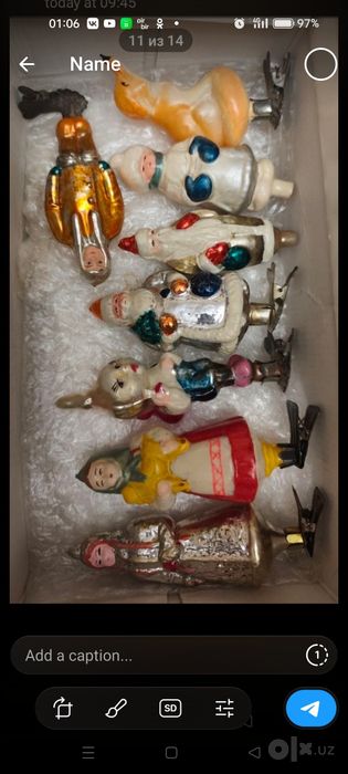 Продаются советские ёлочные игрушки
