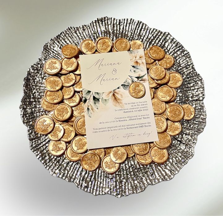 Sigilii de ceara pentru nunta sau botez