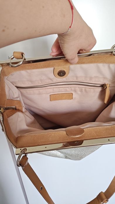 Geanta aurie Musette Cristhelen B