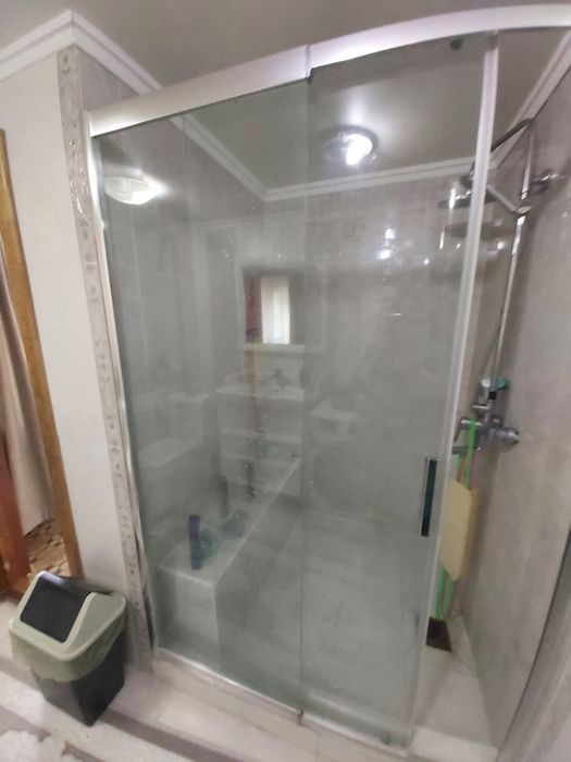 Душевой витраж стеклянные двери купе