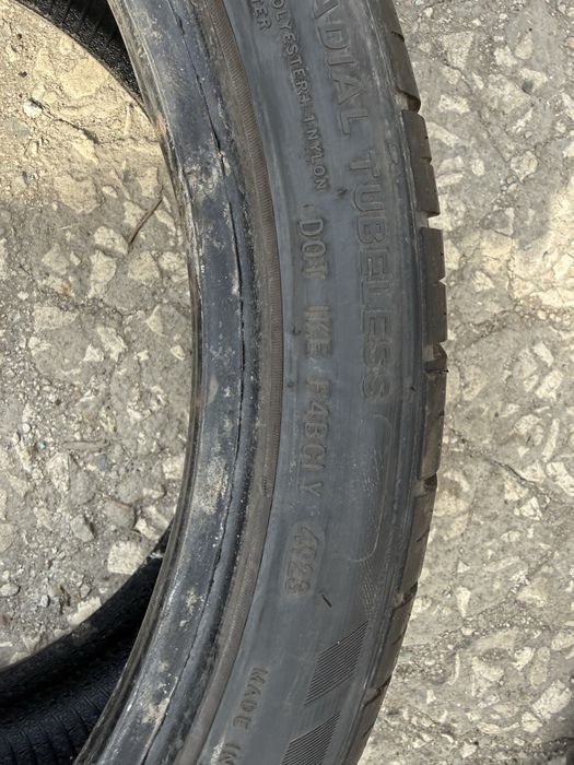 2 броя летни гуми Dynamo 255/35 R19 Dot4923 ном 409