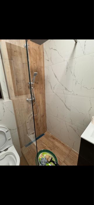 Vand paravan de sticla pt dus 200x80 cm