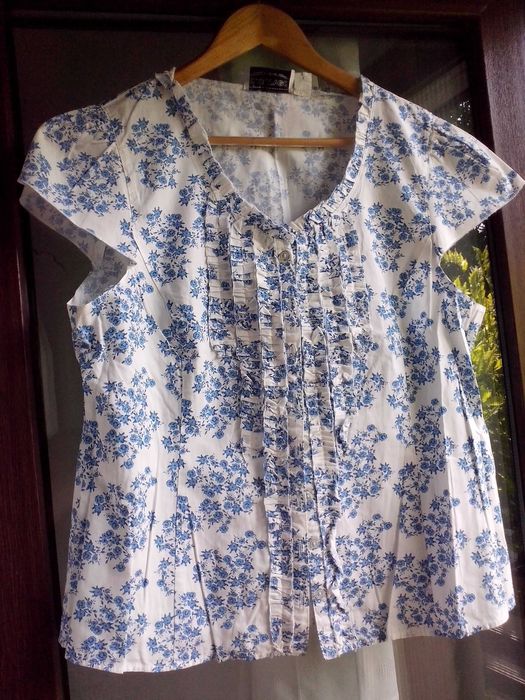 bluza noua,44/46/18,batist bumbac,boho chic