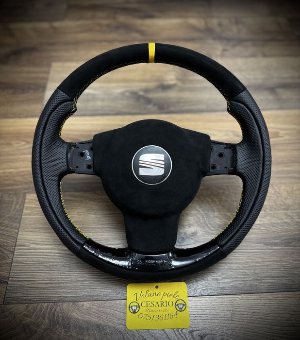 Imbracare reconditionare modificare volane piele naturala nappa