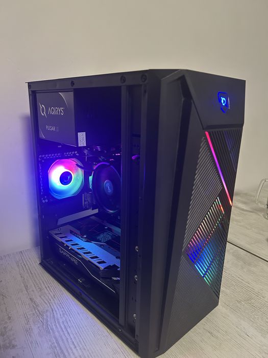 PC Gaming – Gata de joacă | Ryzen 5 1600 + RX 580 8GB | Windows 11 Pro