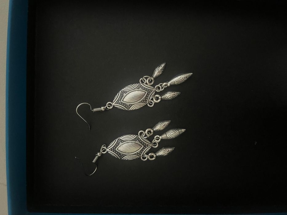 Этно серьги (ручная работа)